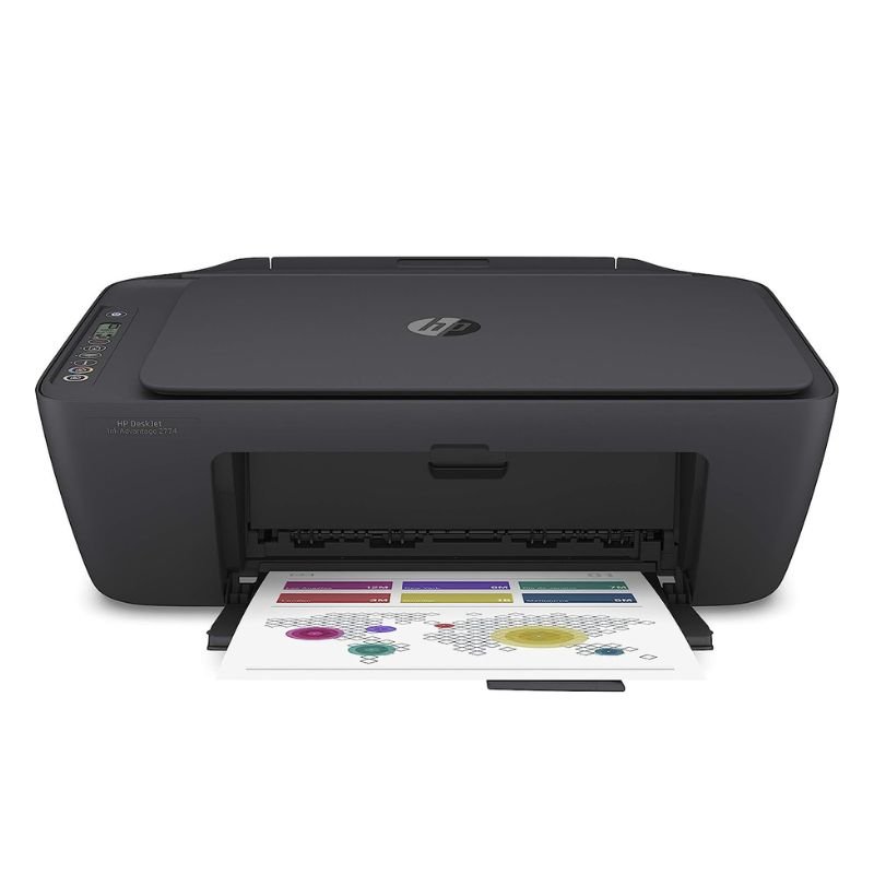 Impressora a Cor Multifuncional Deskjet Ink Advantage 2774 com WiFi - HP